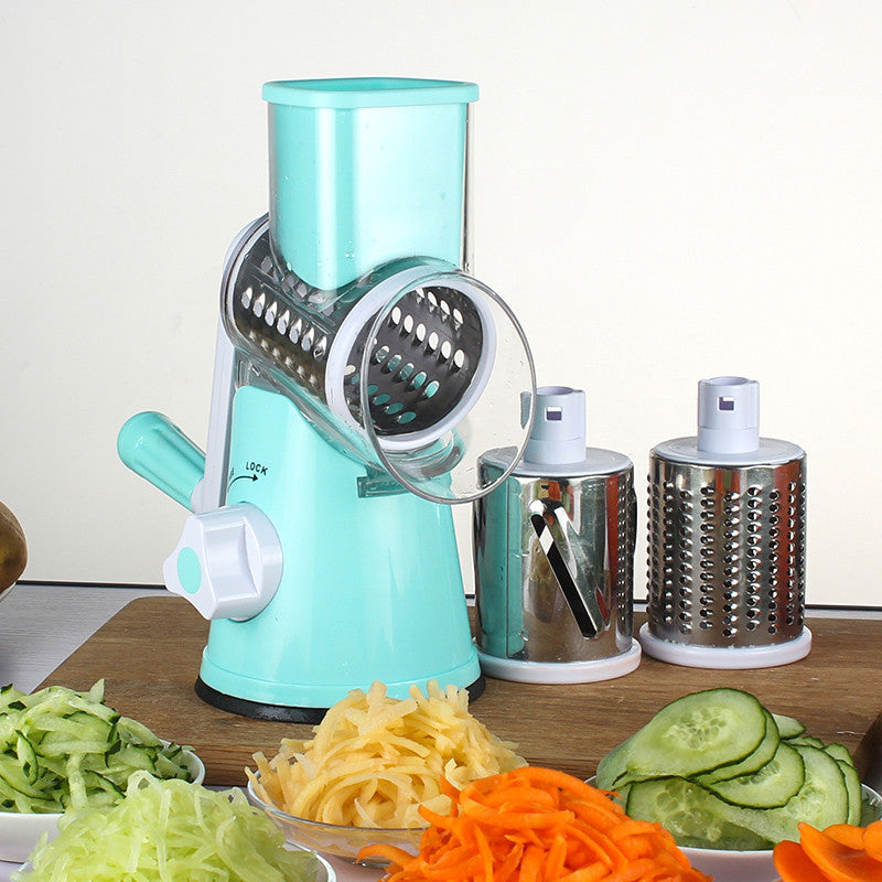 ROUND MANDOLINE SLICER VEGETABLE CUTTER