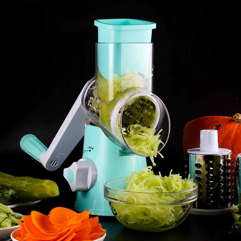 ROUND MANDOLINE SLICER VEGETABLE CUTTER